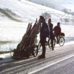 057 beim Fahrverbot wegen der Ölkrise 1972 auf dem Weg hinauf durch den Dohlenbach zum Schwarzenbruch