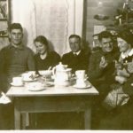 107b Weihnachten um 1940 bei Familie Zander auf dem Wölflehof um 1940