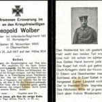 455a Leopold Wolber vom Harzbühl - Gefallener im Ersten Weltkrieg