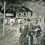 465 Wanderung im Holzwald um 1960