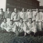 554a Fastnächtliche Fußballer der Hexengilde um 1960