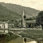 585 Ak Evangelische Kirche in Wolfach um 1930