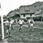 60 Fußball um 1948 auf der Weihermatte FC Wolfach gegen Schiltach