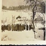 750 Musikkapelle um 1950 bei Bachwebers auf Grünach